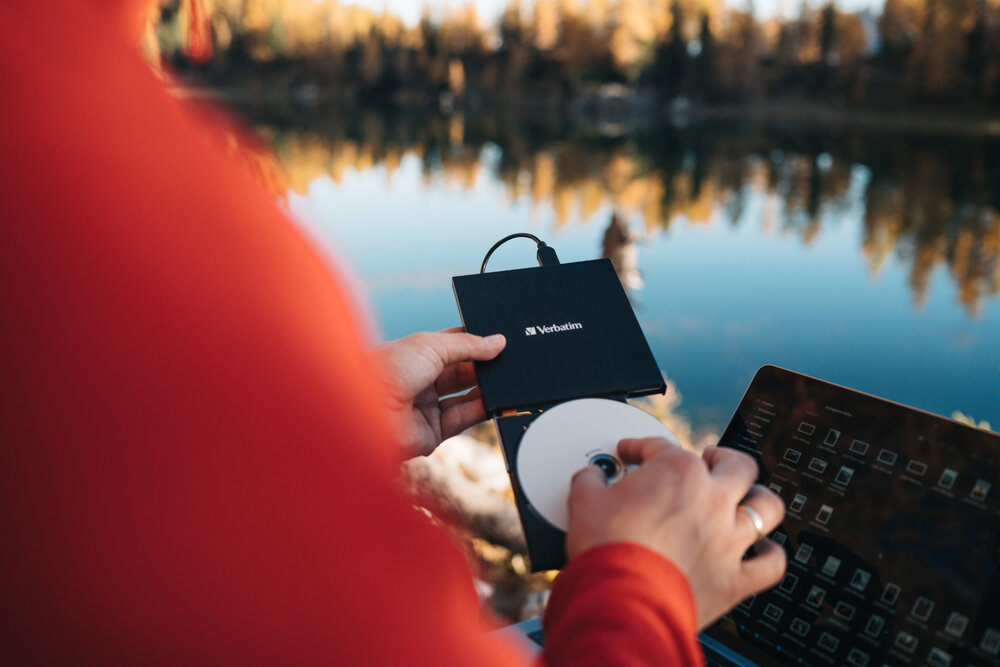 Verbatim Blu-Ray Writer External Slimline USB-C 3.1 ULTRA HD 4K