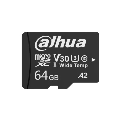 Dahua MicroSD 64GB MicroSD Wide-Temperature Video Surveillance Card TF-W100-64GB