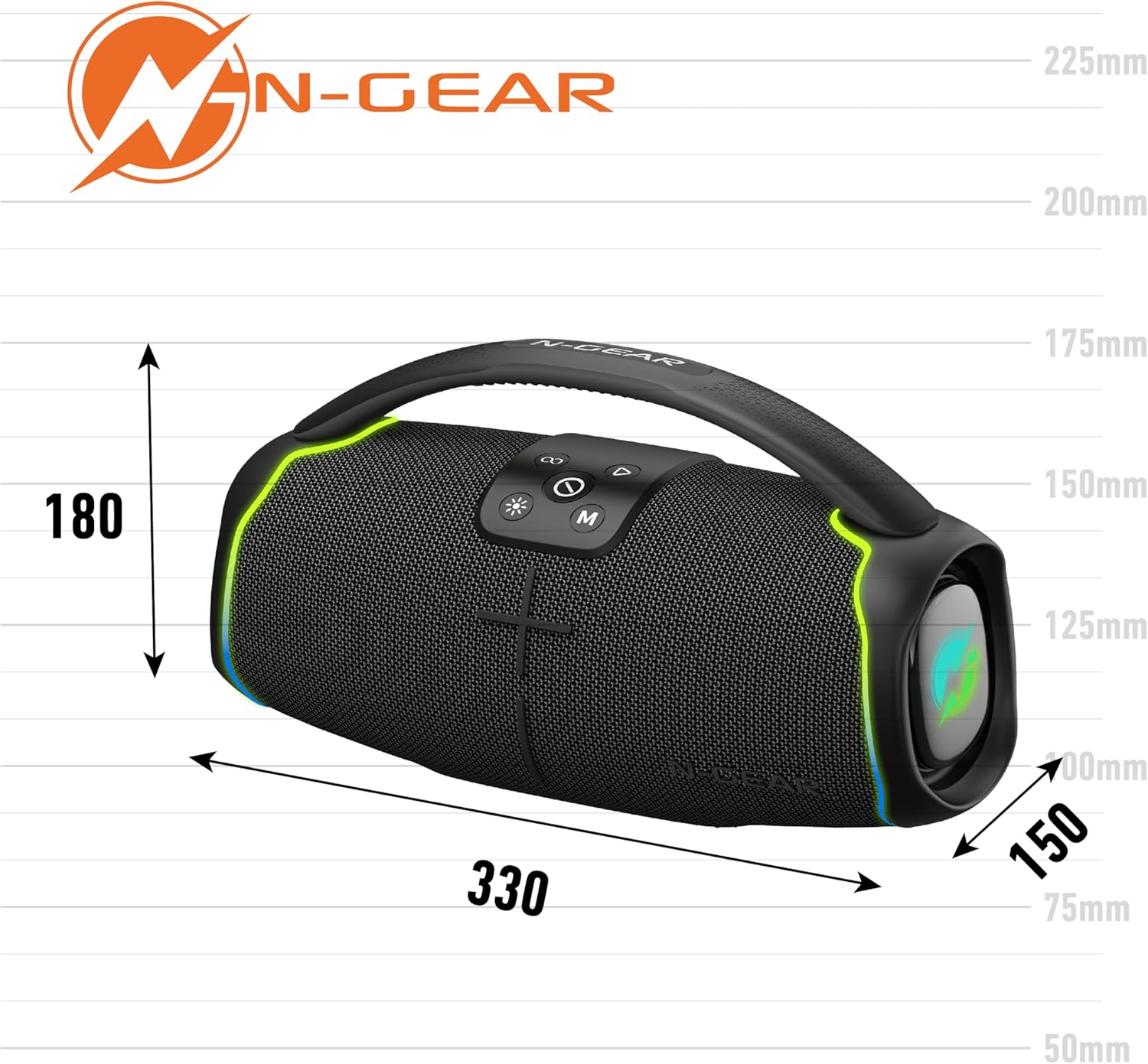 N-Gear NRG200 Portable Speaker