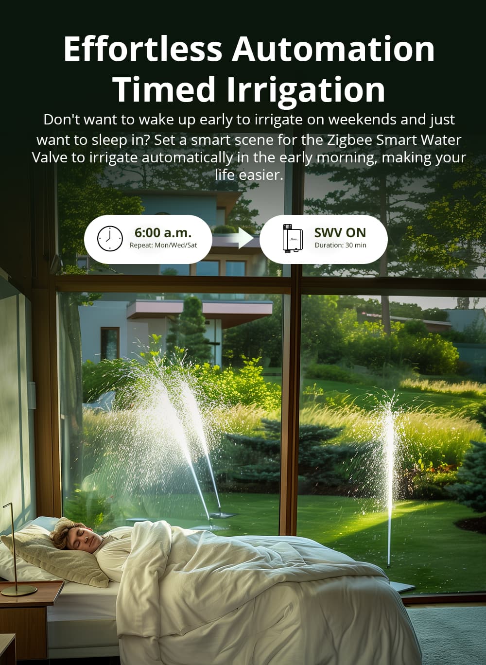 Sonoff ZigBee Smart Water Valve (irrigation System) SWV-BSP