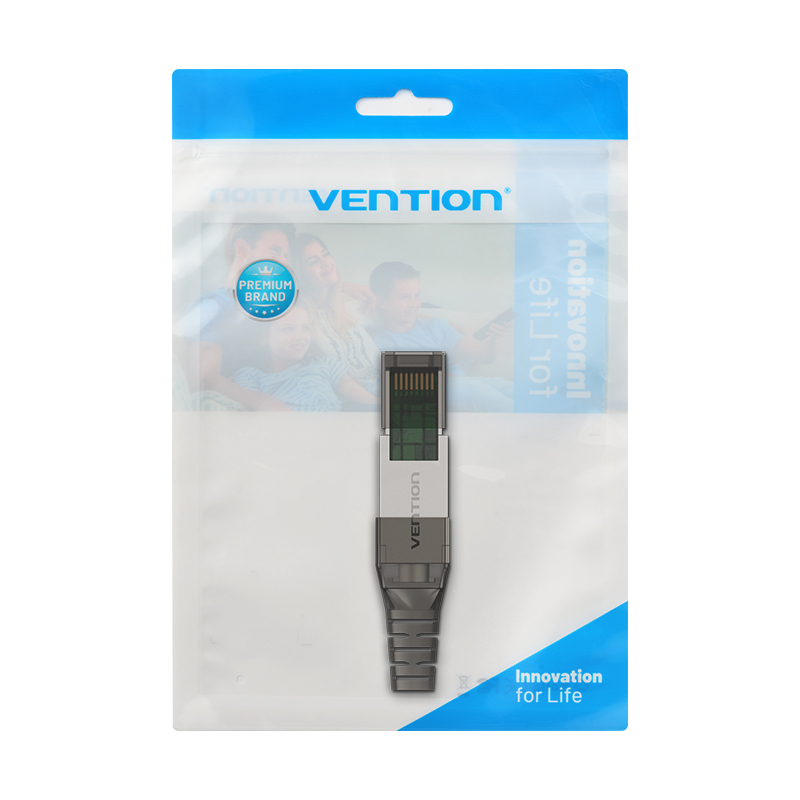 Vention NETWORK Connectors CAT6A FTP Toolless Plug with Boot IDIH0 (1pc)