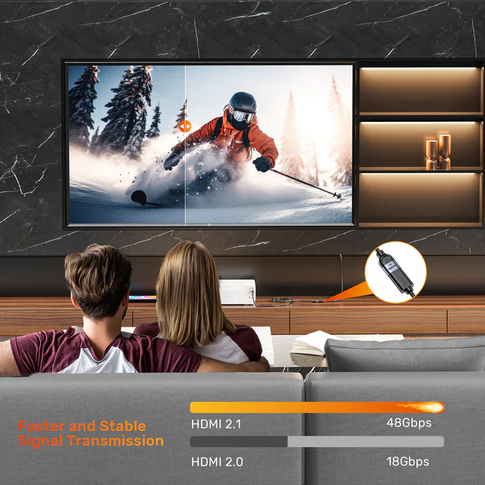 Unitek HDMI Extension 2.1 Male to Female 3.0m 8K60Hz C11091A