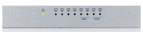 Zyxel 8-Port Gigabit Ethernet Switch with QoS Metal UK Plug GS-108BV3