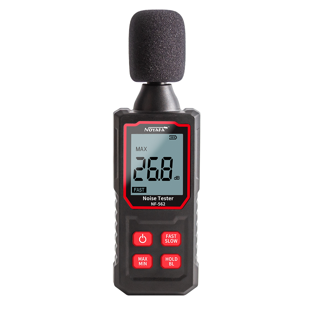 Noyafa Sound Level Meter with Accurate A-Weighted Measurement  & LCD Display NF-562