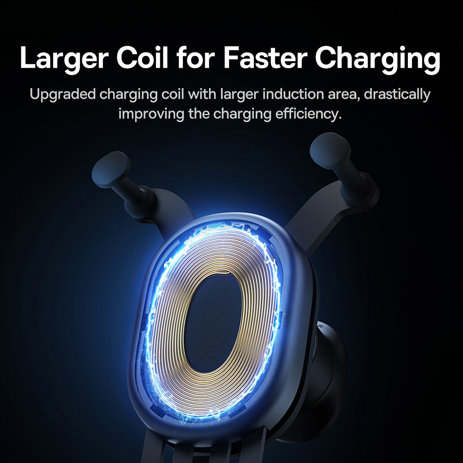 Baseus 15W Wireless AirVent Car Charger & Mount SUWX030001