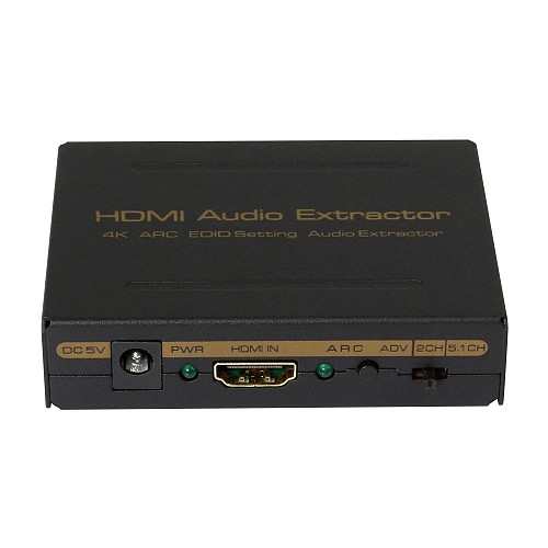 DigitMX DMX-CHHS3 HDMI TO HDMI+Audio (SPDIF+2RCA) Converter 4K