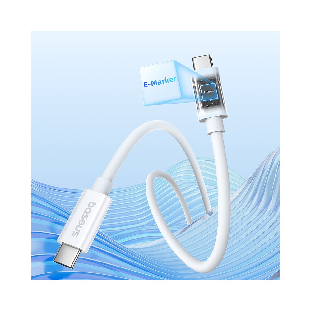 Baseus Cable USB-C to USB-C  Superior Series 2 USB4  240W 1m White
