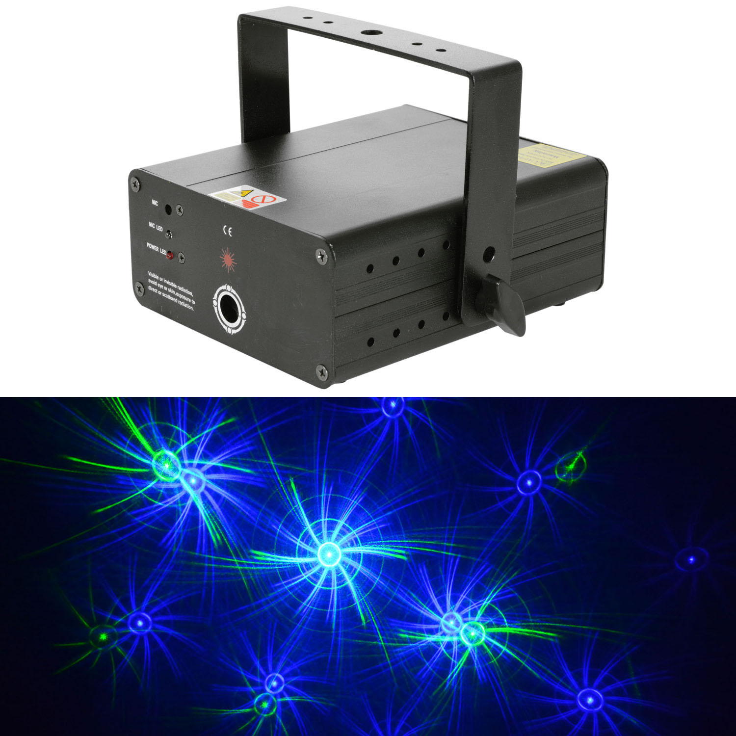 OPEN BOX QTX Fractal-250 RGB Pattern Laser 152.764UK