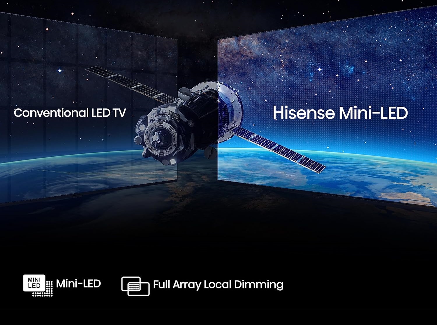 OPEN BOX Hisense 85U7KQ 85'' 4K Smart QLED MINI LED 120hz TV