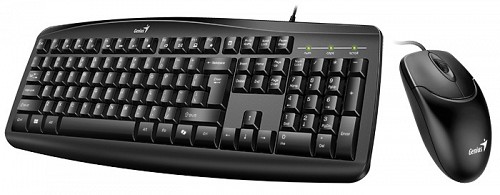 Genius Keyboard-Mouse Set Wired KM-200 English