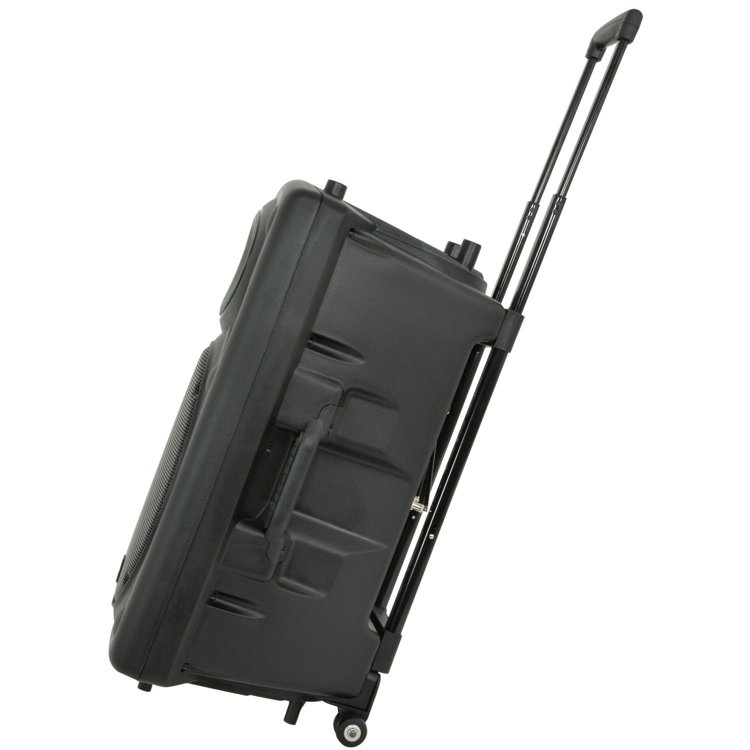 QTX QR15PA (2025) 15'' Professional Portable Karaoke & PA Speaker with 2x Wireless UHF Microphones, BT USB & FM 178.816UK