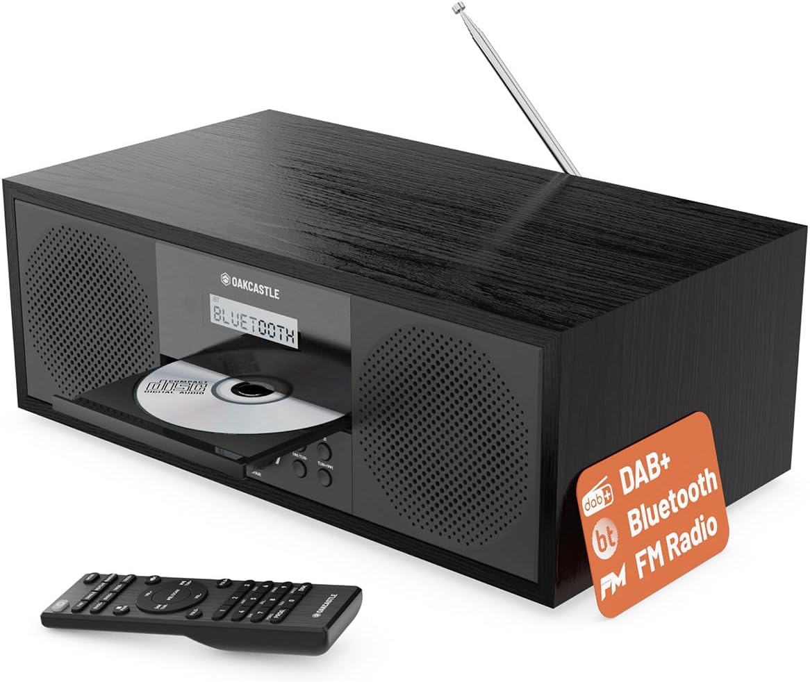 Majority Oakcastle DAB500 Mini HiFi BT/CD/USB/FM