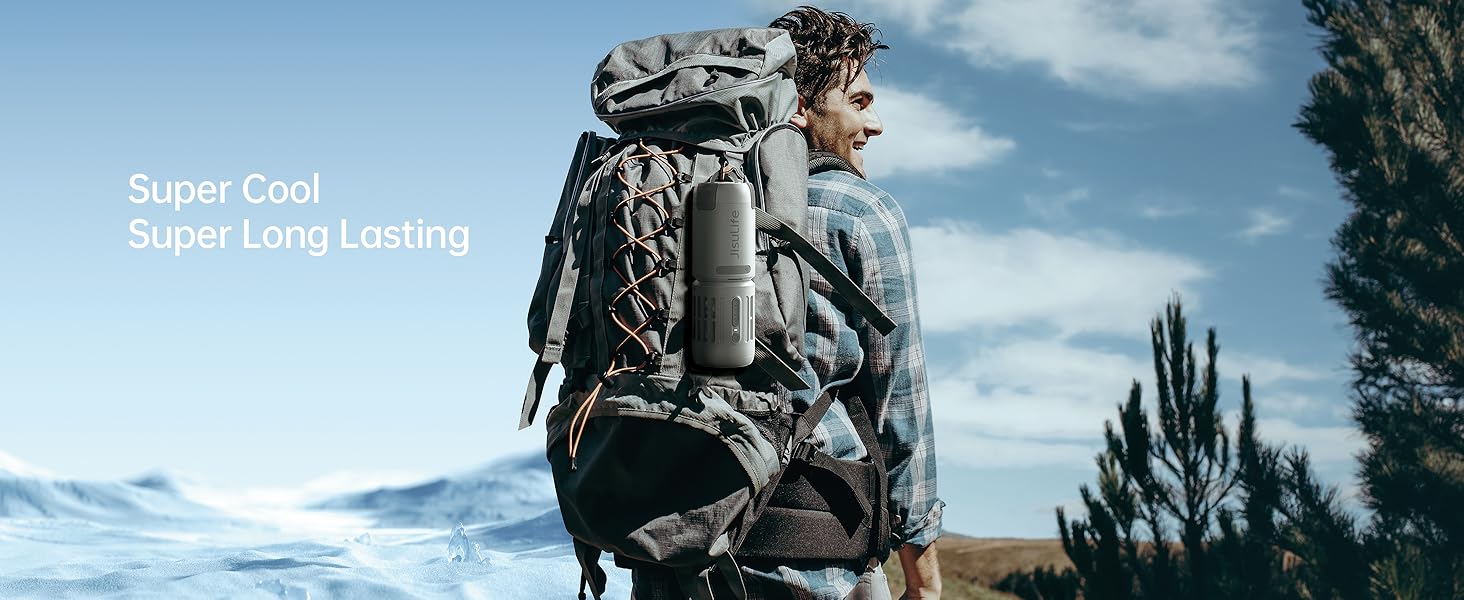 Jisulife Outdoor Fan Ultra1 Green