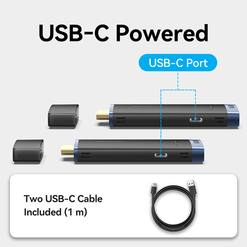 Vention HDMI Wireless Transmitter-Receiver Kit 5GHz 1080p Blue ADCL0