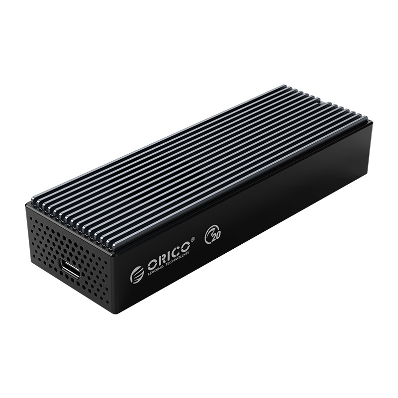 Orico USB-C 3.2 M2 NVME SSD Aluminum Enclosure Black M2PVC3-G20