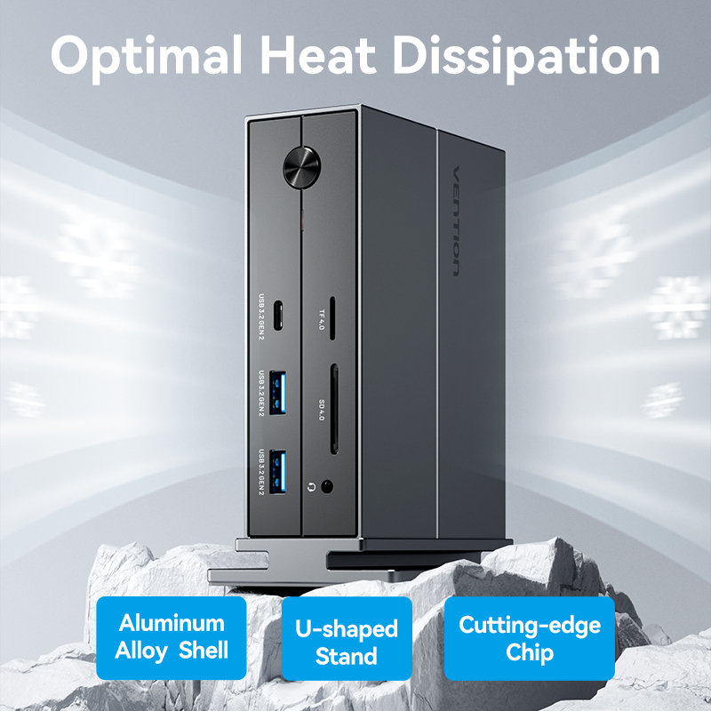 Vention IT HUB Thunderbolt 4.0 14 in 1 + 135W PSU TPFH0-UK