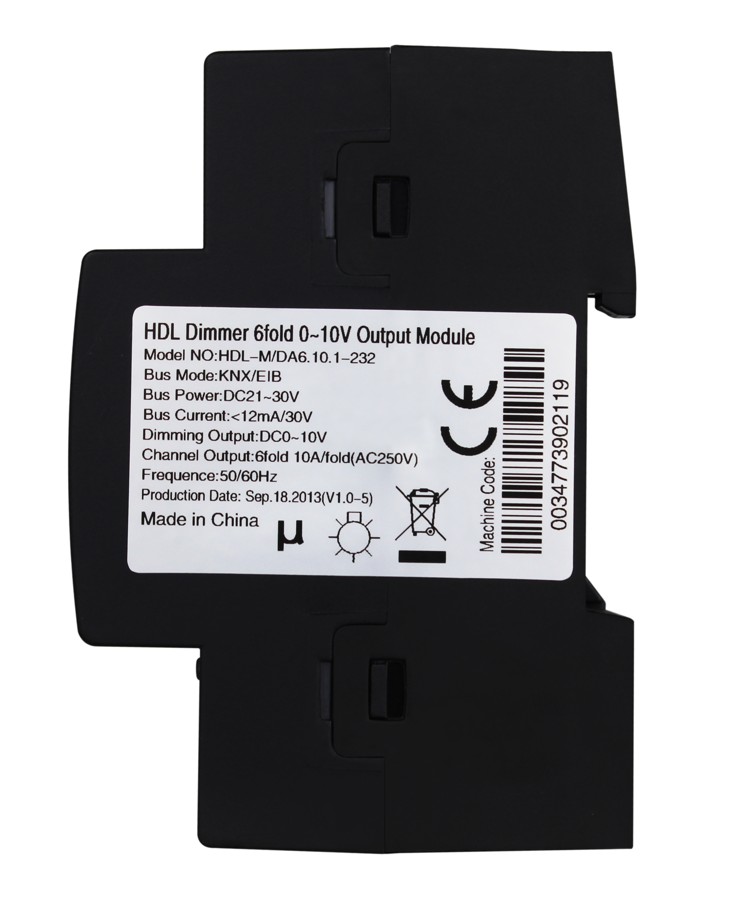 HDL Actuator 6CH 10A Ballast Dimming
