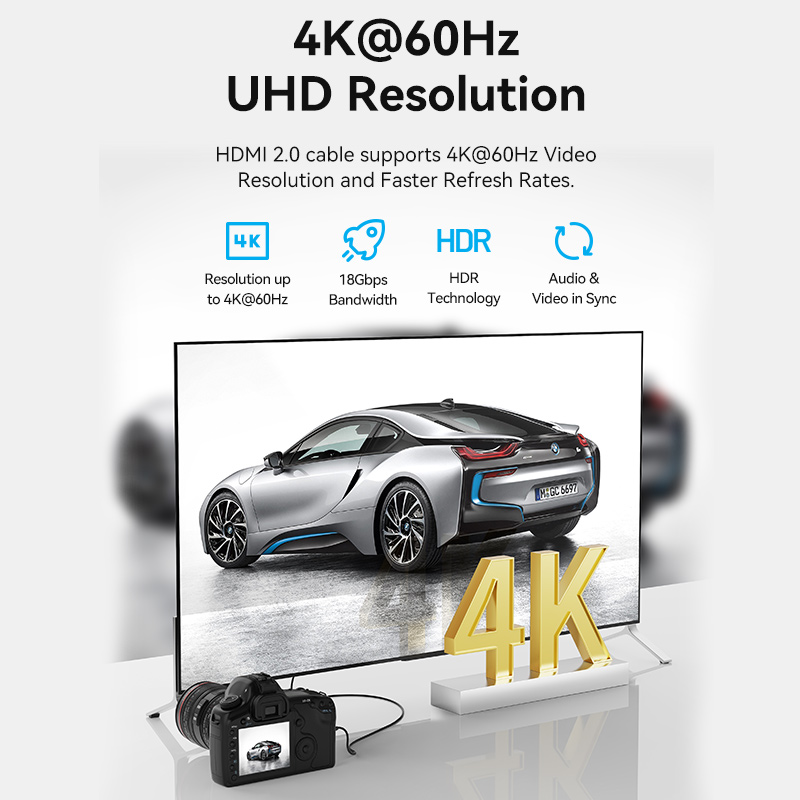 Vention HDMI to HDMI Micro Cable 3.0m AGIBI
