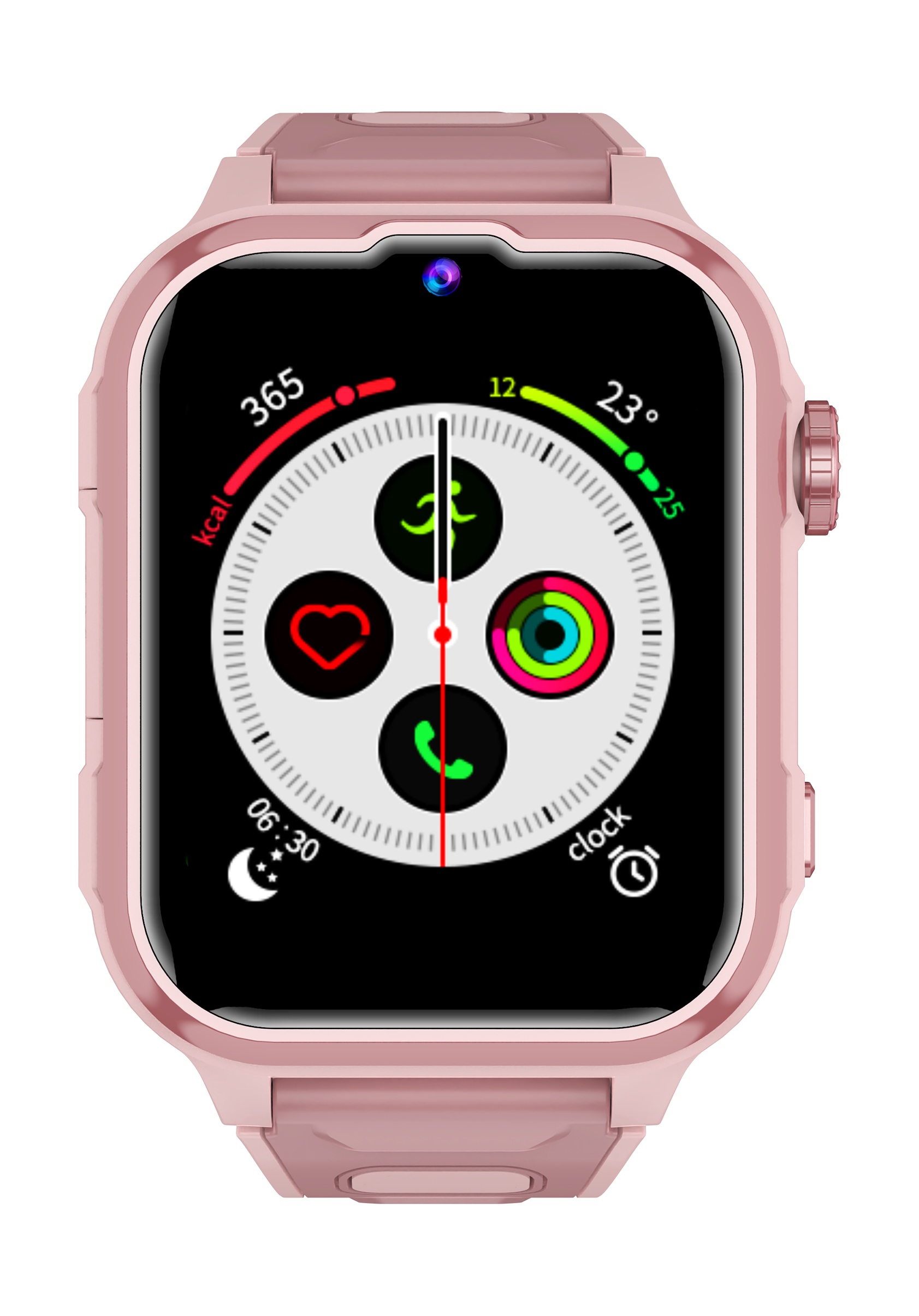 Denver KIDS Smartwatch with 4G, GPS, Video Calls, SOS Calling, IP65 SWGL-149RO Rose