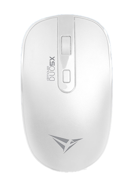Alcatroz Airmouse Duo 5X Wireless/BT Mouse White