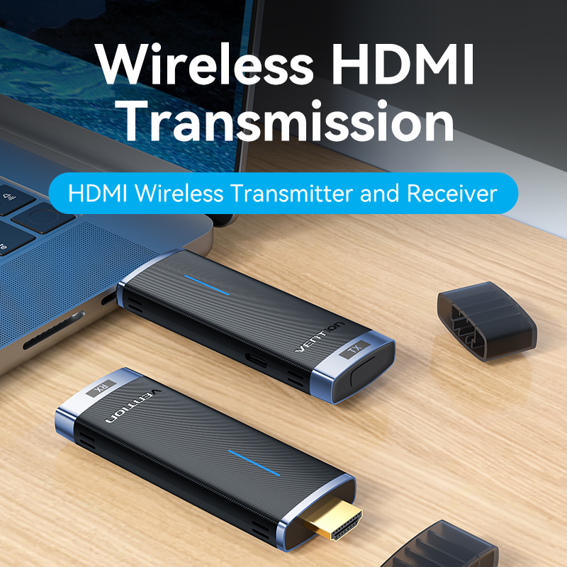 Vention HDMI Wireless Transmitter-Receiver Kit 5GHz 1080p Blue ADCL0
