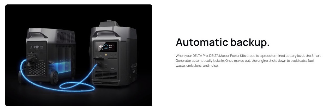 EcoFlow Dual Fuel Smart Generator