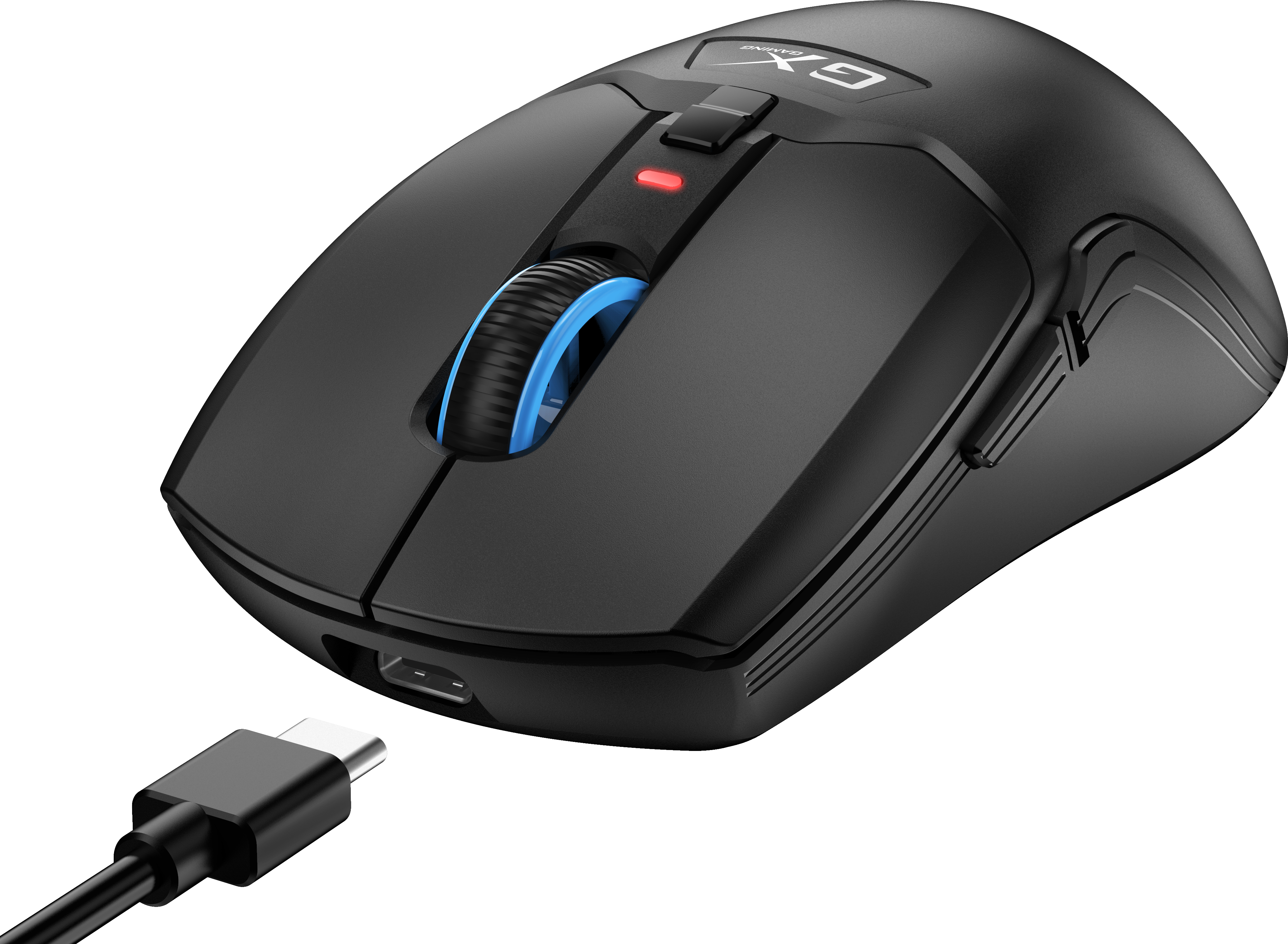 Genius Gaming Mouse Wireless+BT Rechargable & Lightweight RGB 4800DPI Scorpion M8300 Black