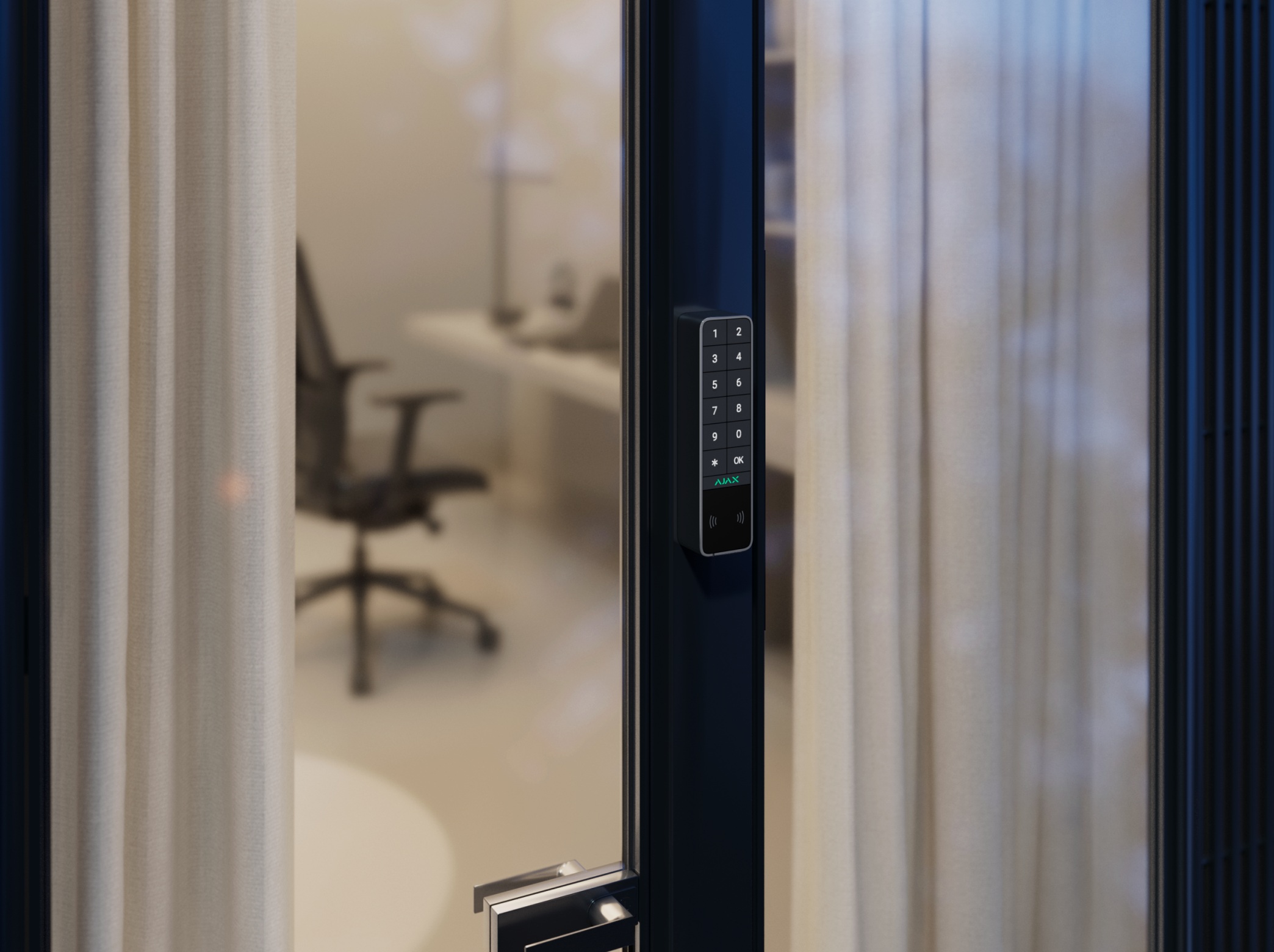 AJAX BASELINE Keypad Outdoor  Graphite