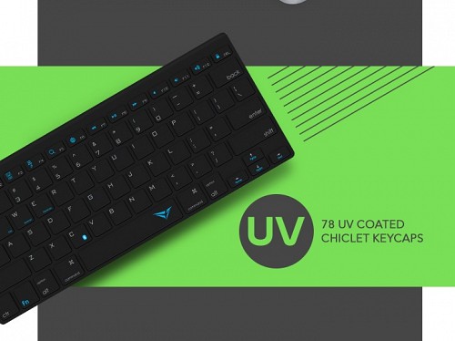 Alcatroz XPLORER GO! BT100 BT Keyboard Black