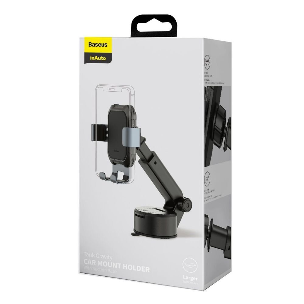 Baseus Tank Gravity Car Mount Holder with Suction Base