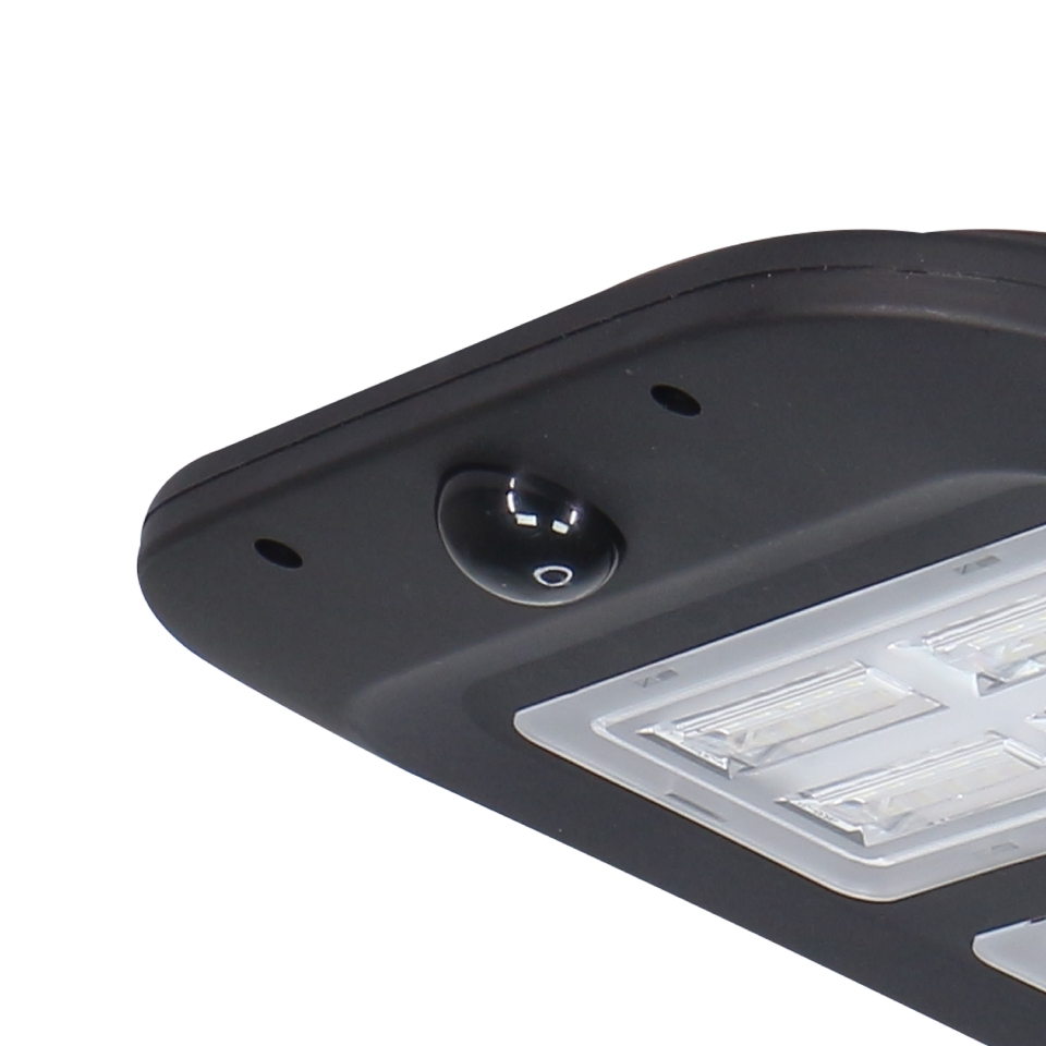 GBC ON SURF Pole Mounted 100W Solar Dimmable LED Light with PIR & Remote Control