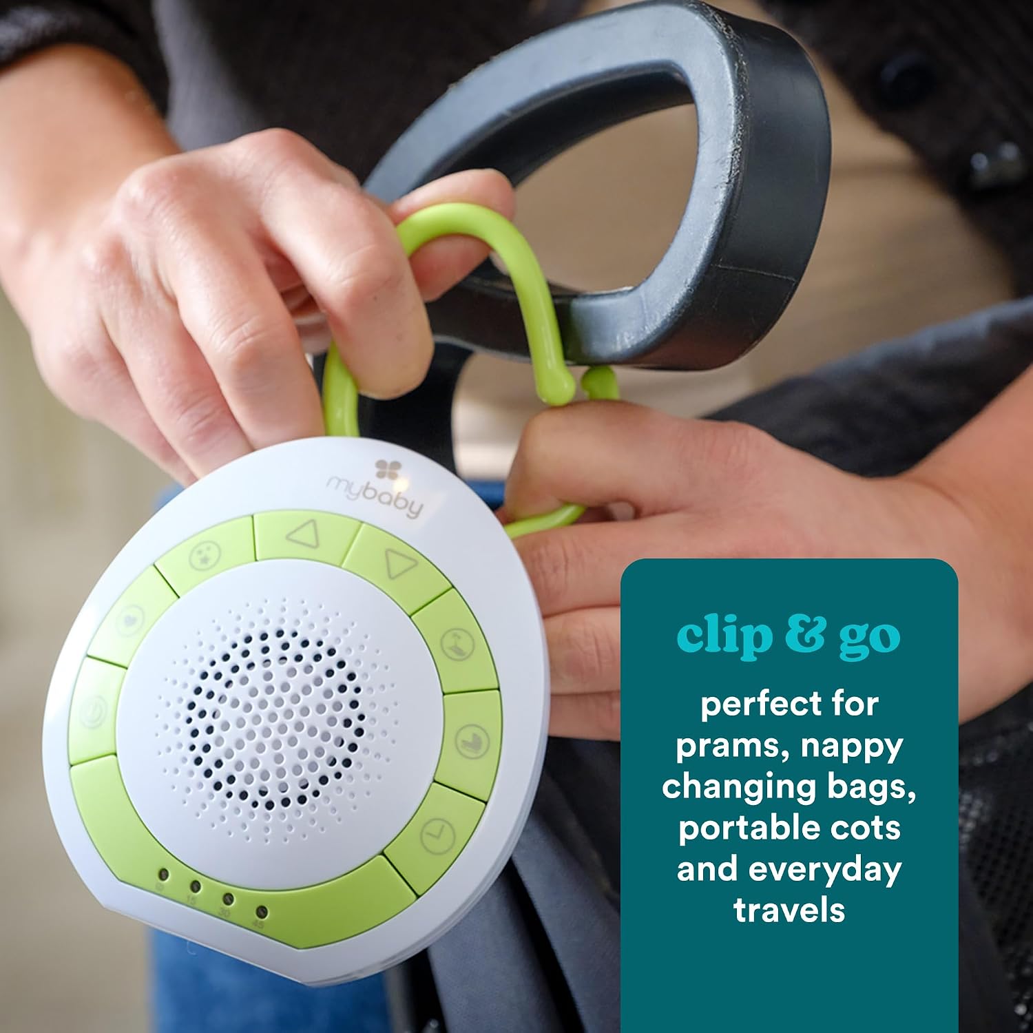 Homedics VA MyBaby Baby Soother Sleep Aid SoundSpa On‐The‐Go