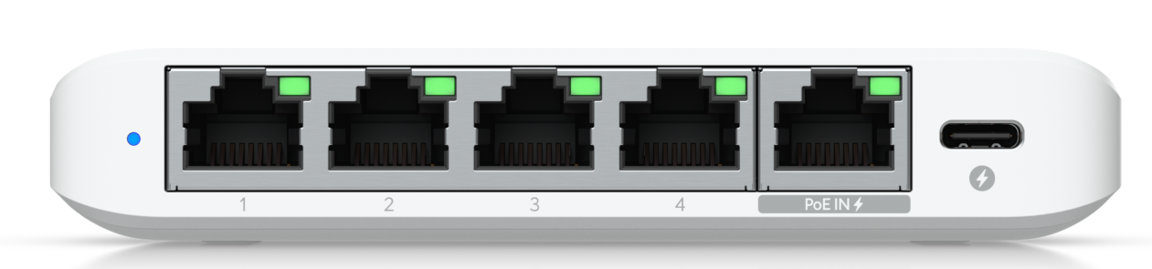 Ubiquiti UniFi 5-Port 2.5GbE Switch with PoE In USW-FLEX-MINI USW-FLEX-2.5G-5