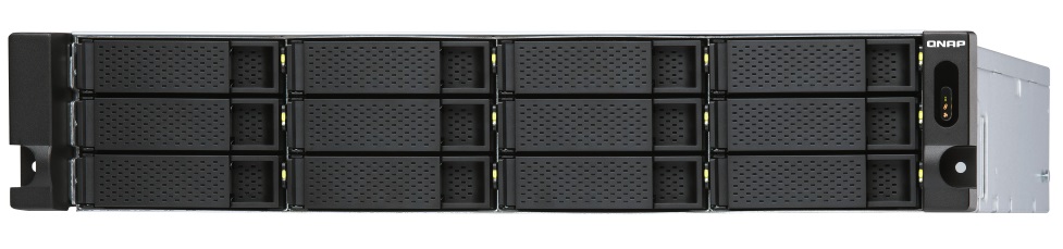 QNAP 12-Bay Rackmount JBOD Storage Enclosure with Redundant PSU TL-R1200S-RP