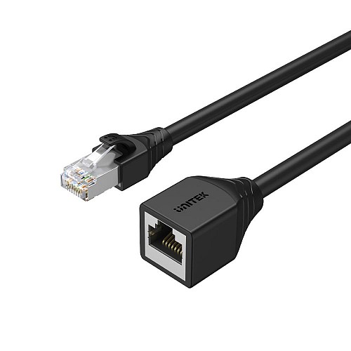 Unitek C1896BK-3M CAT6 M-F Extension Cable 3.0m