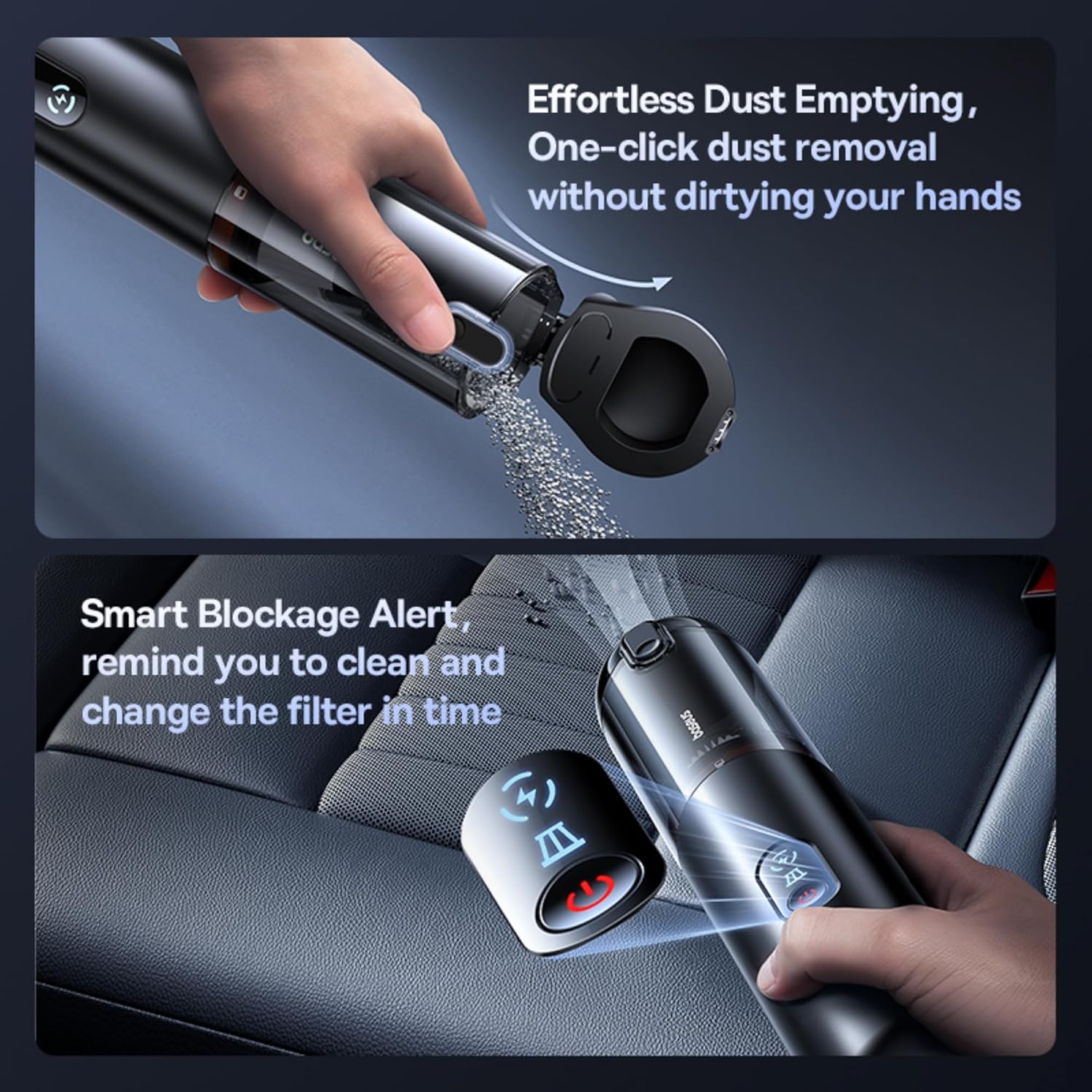 Baseus VA Vacuum Cleaner Car 16000pa , Wireless , A5