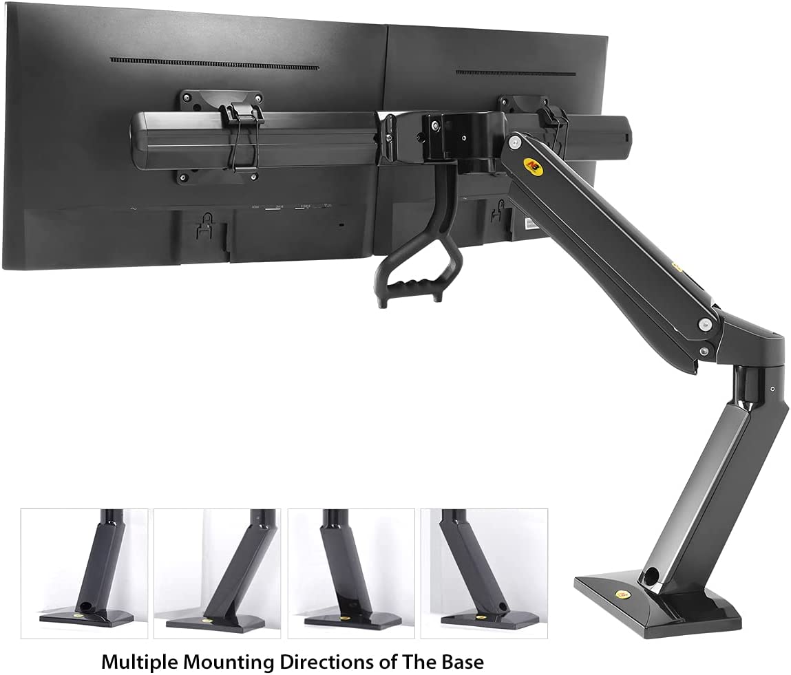 NBMounts Monitor Desk Mount 2x Arms NB32