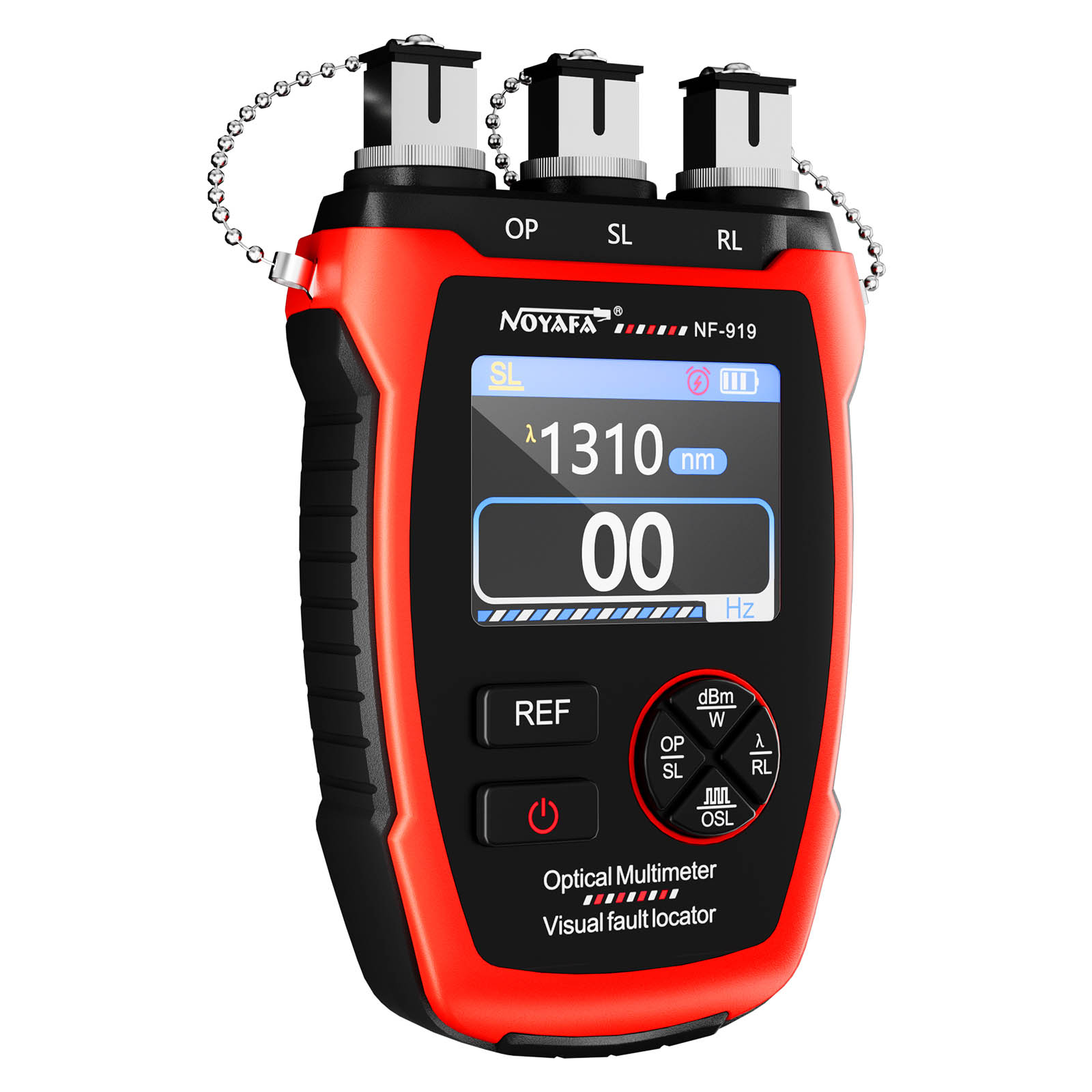 Noyafa Multifunctional Optical Fiber Tester Integrated Optical Power Meter, Light Source, and VFL NF-919