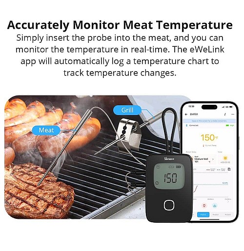 Sonoff WiFi BBQ Meat Thermometer BMT01