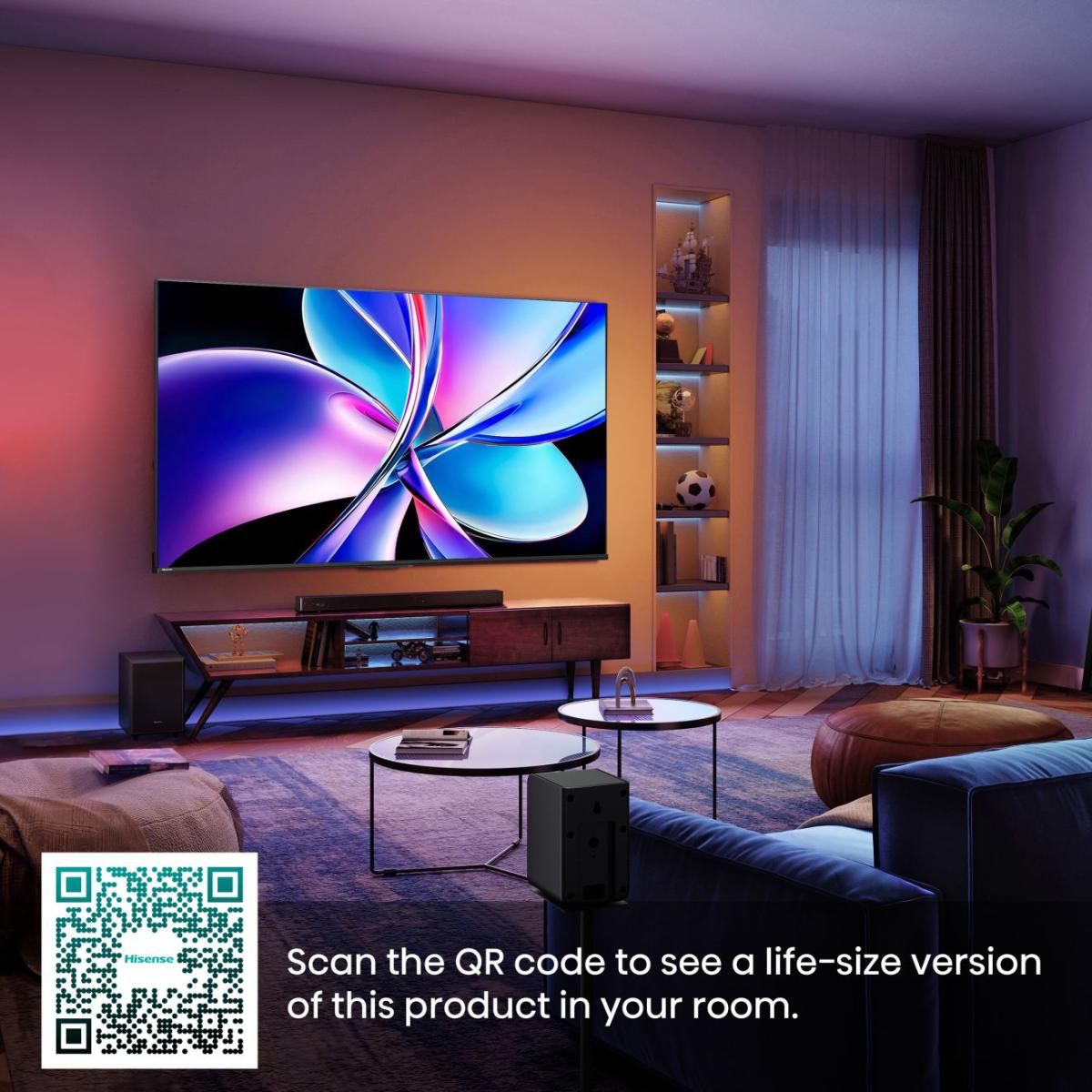 Hisense 55E7Q PRO 55'' 4K Smart QLED TV 144 HZ