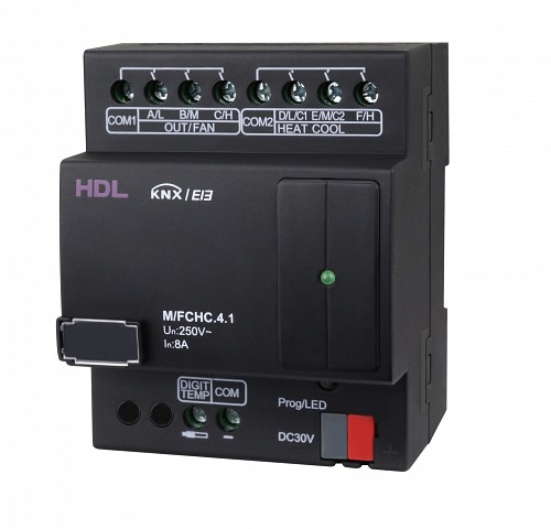 HDL Actuator KNX 5CH FCHC