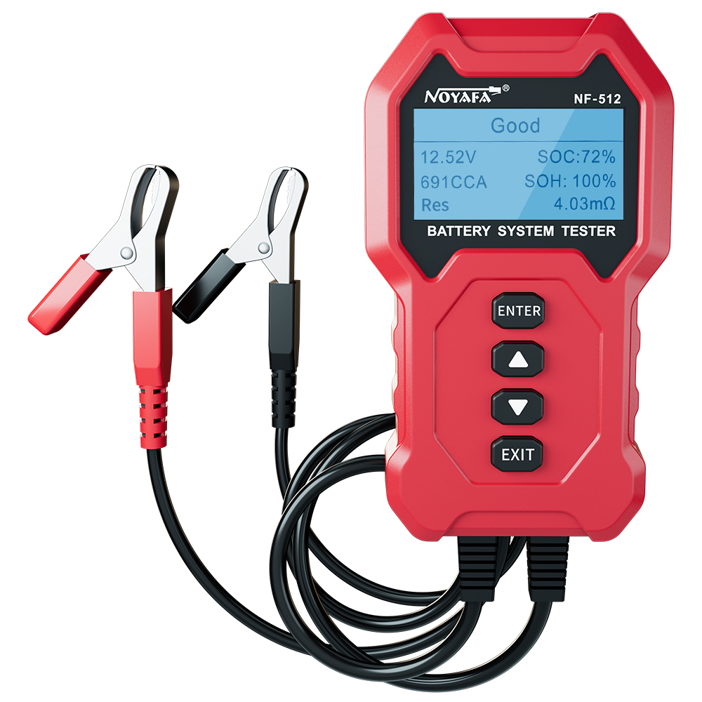 Noyafa NF-512 Lead Acid, Lithium & NiMH Battery Tester 5aH to 200aH