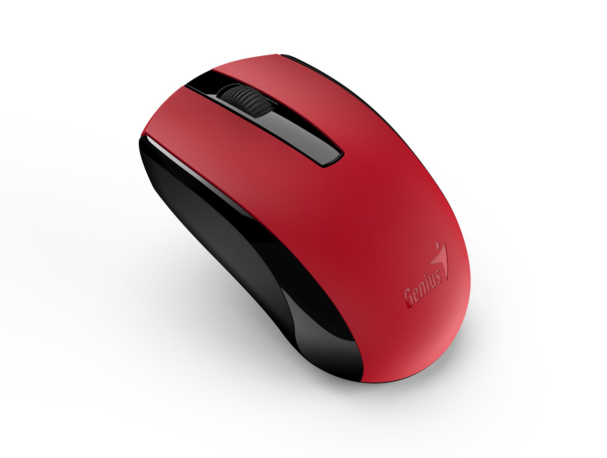 Genius Mouse Wireless Rechargeable ECO-8100 Red