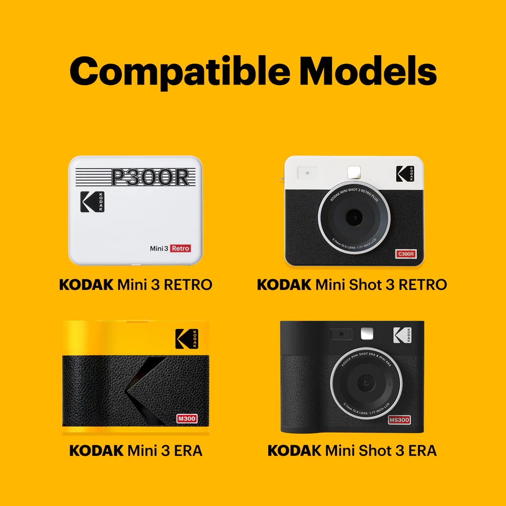 Kodak Instant Camera Sheets 3x3 (30 sheets)