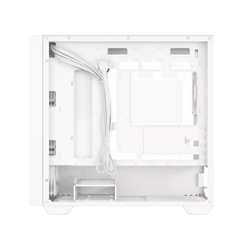ASUS PC Case Gaming mATX Mesh Front Panel Tempered Glass Side Window 4x Pre-Installed ARGB Fans A21 PLUS White