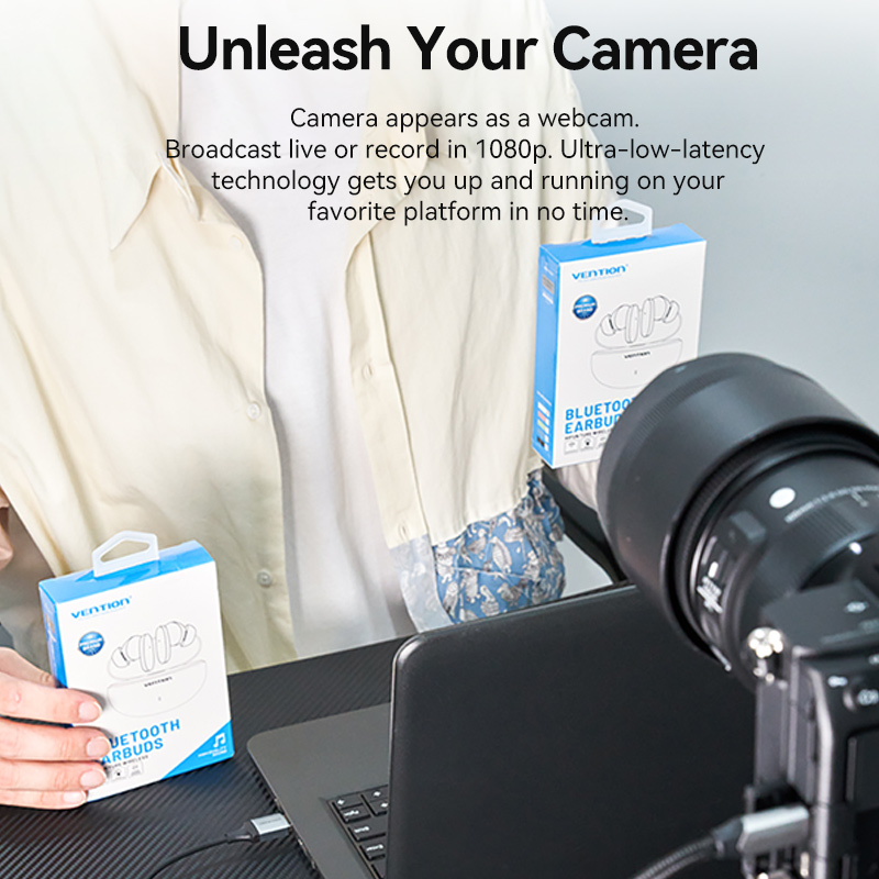 Vention Converter USB-C to HDMI Video Capture Card ACWHA