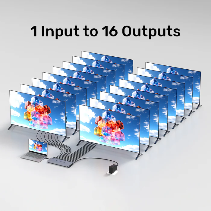 Unitek HDMI Splitter 1x16 4K30Hz V1137A