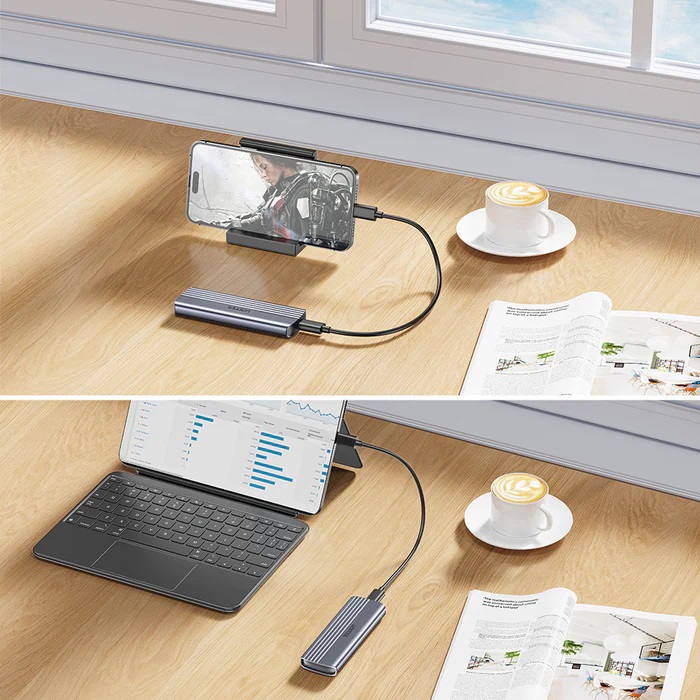 Unitek USB-C NVME/PCIe Enclosure 10Gbps S1241B