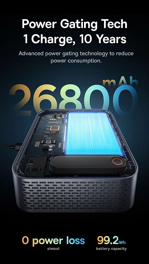 Baseus Car Jump Start Booster & Powerbank 26800maH 3000A