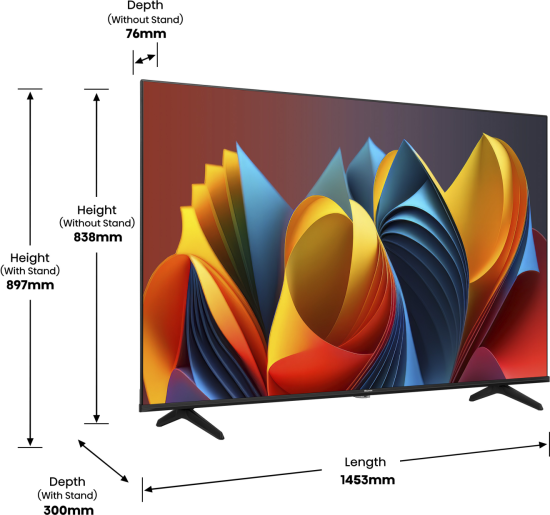 Hisense 65E7NQ 65'' 4K Smart QLED TV